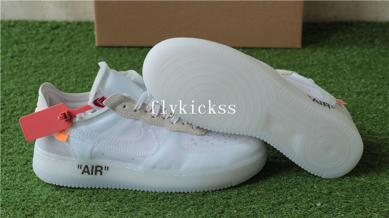 Update Version Off White X Nike Air Froce 1